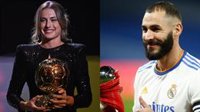 Karim Benzema y Alexia Putellas, favoritos destacados para el Balón de Oro