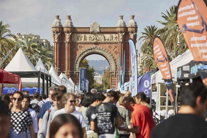 Edición de Expoelectric de este año en el Arco de Triunfo de Barcelona