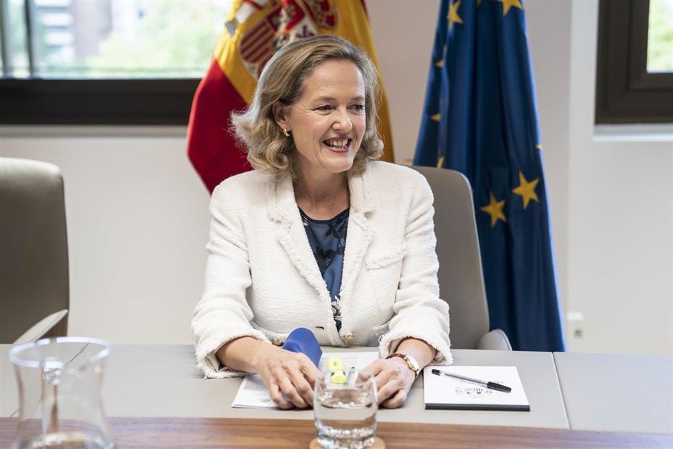 La vicepresidenta primera y ministra de Asuntos Económicos y Transformación Digital, Nadia Calviño