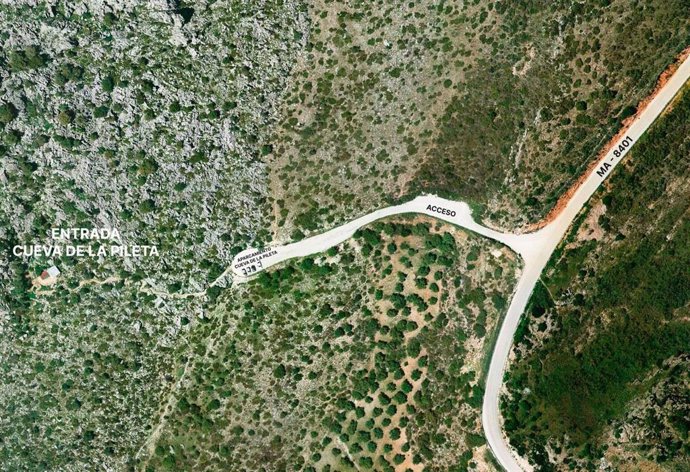 La Diputación mejorará el acceso y los aparcamientos en la Cueva de la Pileta con una inversión de 266.000 euros