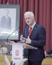 Hermoso de Mendoza reivindica "una transformación real" de Logroño en los tres años "nada fáciles" de su mandato