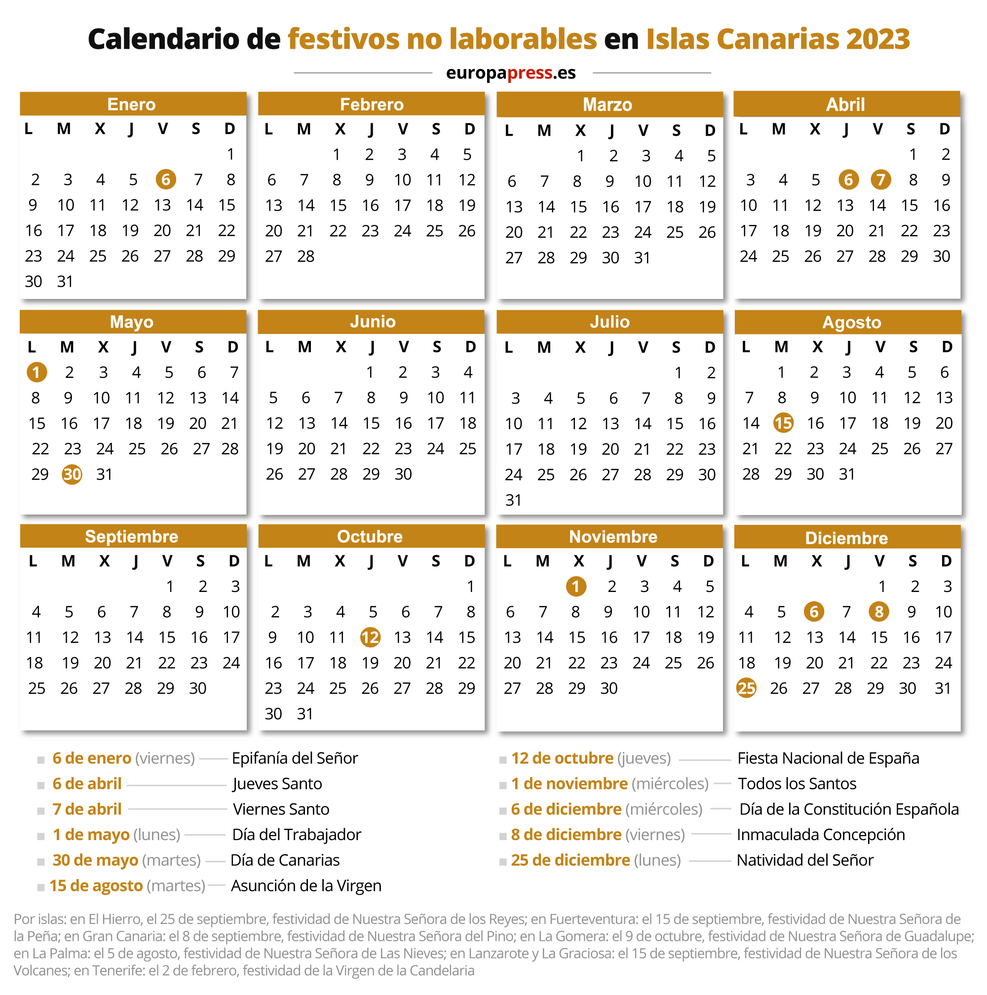Calendario Laboral 2024 En Canarias Image to u