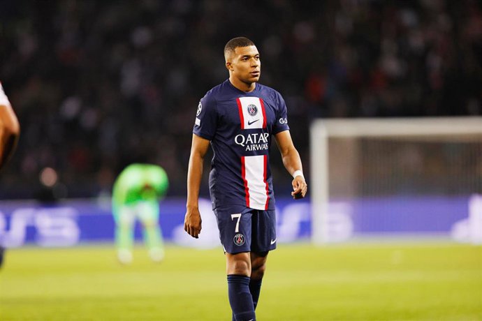 El jugador del PSG, Kylian Mbappé