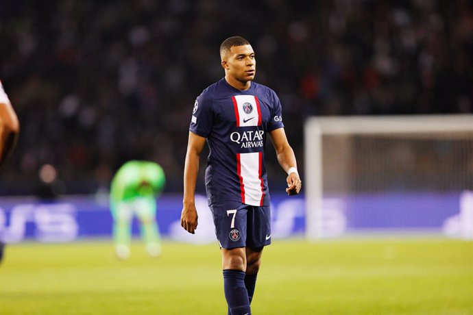 Kylian Mbappe of PSG during the UEFA Champions League, Group H football match between Paris Saint-Germain and SL Benfica on October 11, 2022 at Parc des Princes stadium in Paris, France - Photo Elyse Lopez / DPPI