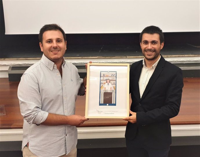 José Díaz y Esteban Cerezo reciben el Premio a Mejor App.