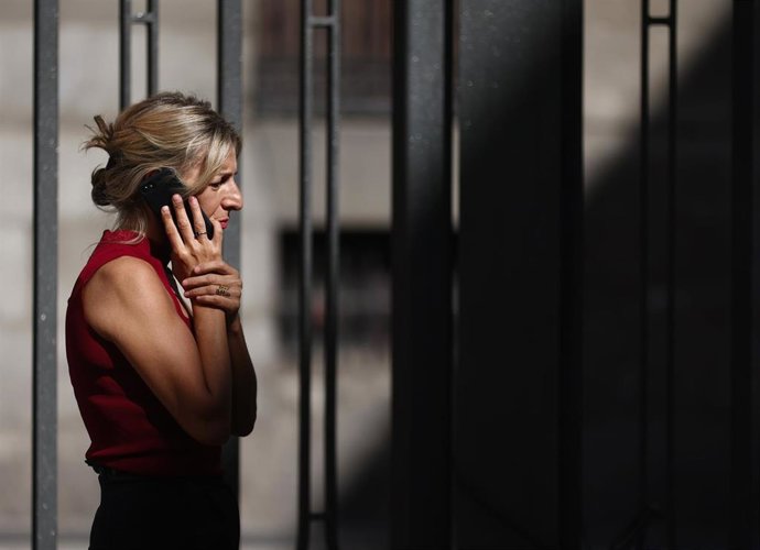 La vicepresidenta segunda y ministra de Trabajo y Economía Social, Yolanda Díaz, 