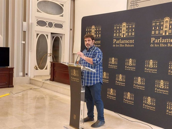 El portavoz parlamentario de MÉS per Mallorca, Josep Ferr.