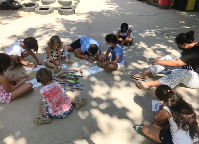 Taller artístico en Secar de la Real.