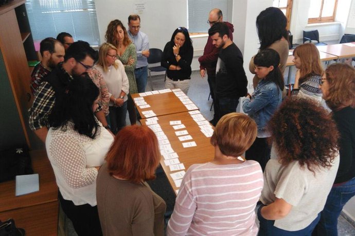 Archivo - Imagen de archivo de una edición anterior de la 'Lanzadera Conecta Empleo' en Alcalá de Guadaíra.