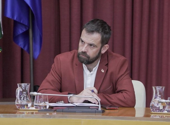 Iván Reinares, portavoz del Grupo Municipal Socialista, en la primera jornada del Debate sobre el Estado de la Ciudad 2022