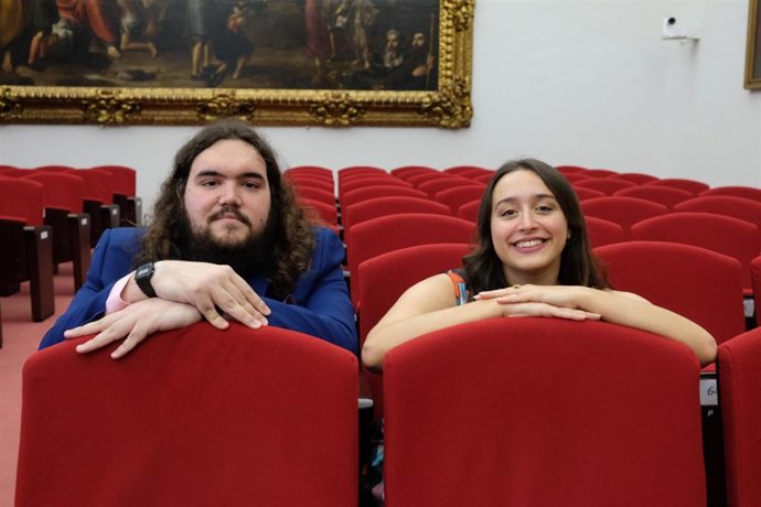 Los premiados con el Legado José Vallejo, Christian Gómez  y Carmen Hernández.