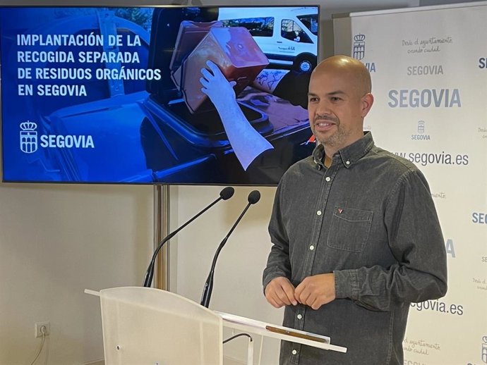 El concejal de Medio Ambiente de Segovia.