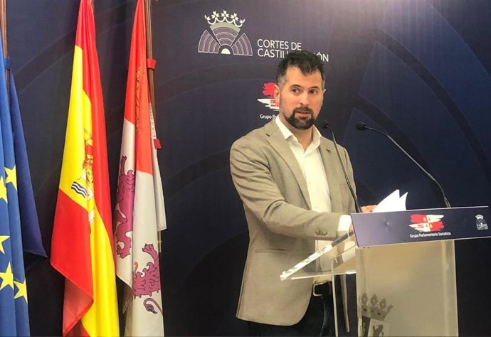 El secretario autonómico del PSOE, Luis Tudanca