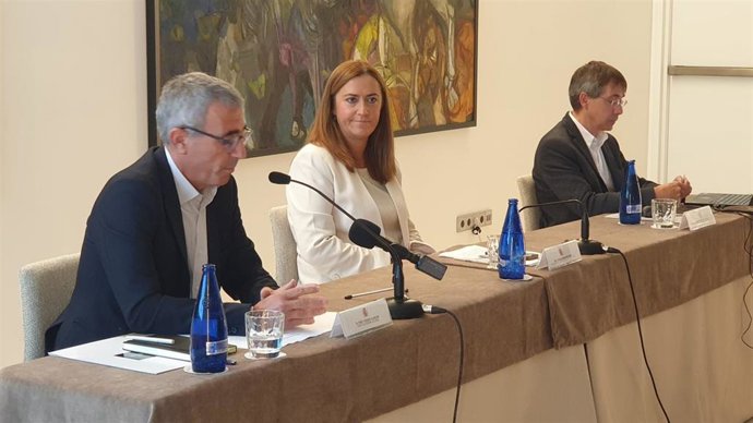 Fidel Vázquez y Virginia Barcones, hoy en León.