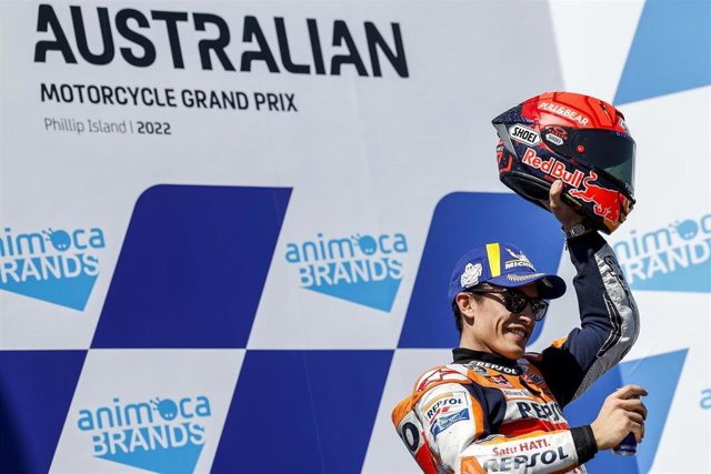 Infografía de los 100 podios de Marc Márquez en MotoGP.