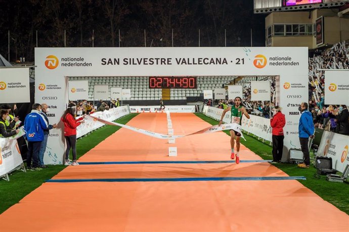 Mohamed Katir entra como ganador de la San Silvestre Vallecana de 2021.