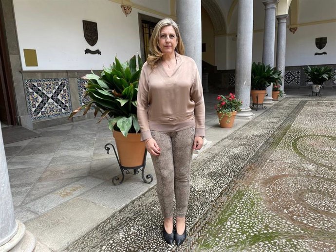 La portavoz de Vox en el Ayuntamiento de Granada, Beatriz Sánchez Agustino.