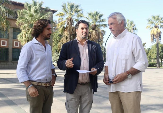 Los concejales del PP en el Ayuntamiento de Huelva.