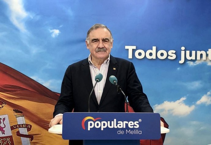Archivo - El diputado nacional del PP por Melilla, Fernando Gutiérrez Díaz de Otazu