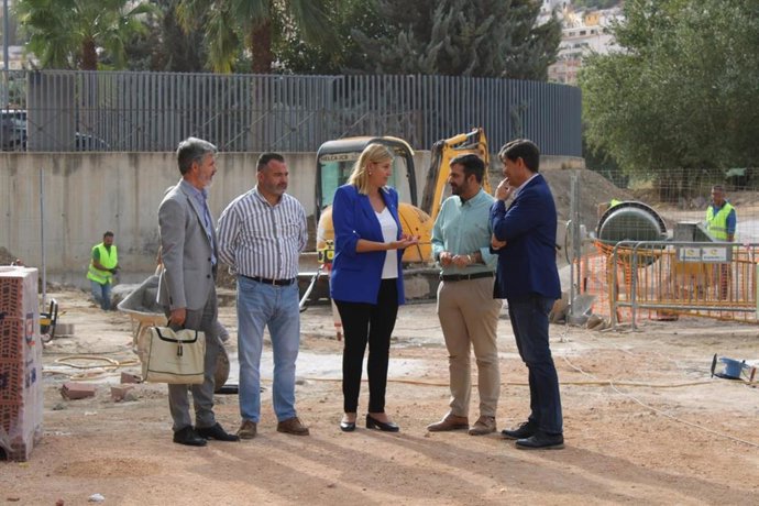 Visita de obras del PFEA de la Junta y el Ayuntamiento de Loja
