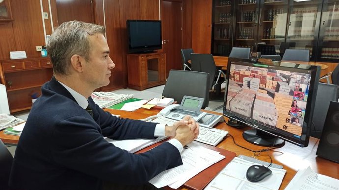 El delegado territorial en Almería Amós García