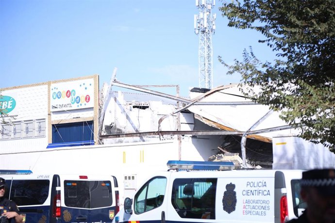 Nave derrumbada en Sevilla