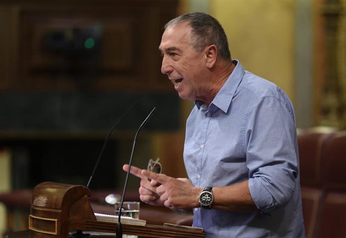 El portavoz de Compromís en el Congreso, Joan Baldoví