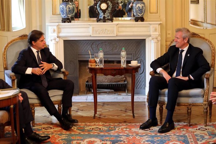 Rueda se reúne con el presidente de Uruguay.