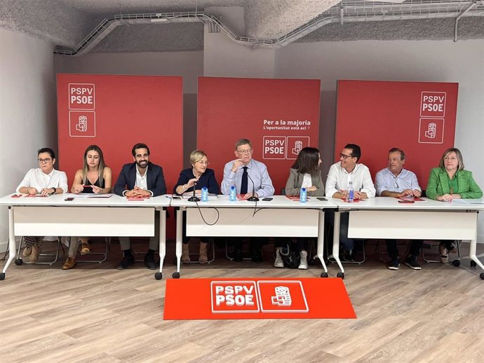 Comisión Ejecutiva Nacional (CEN) del PSPV-PSOE