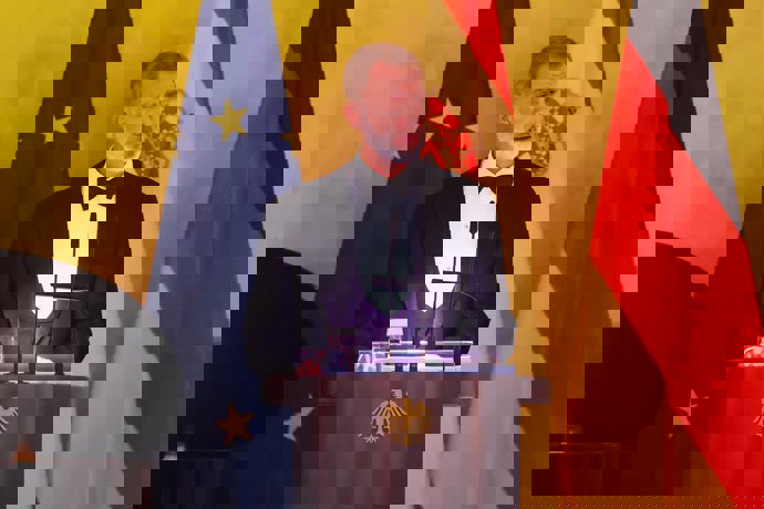 El Rey, en la cena ofrecida en honor de los Reyes