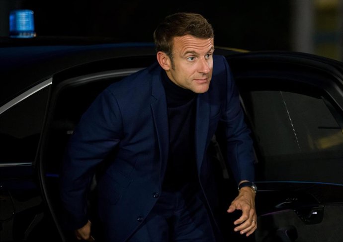 El presidente francés, Emmanuel Macron
