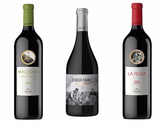 Tres de los tempranillos más especiales de Bodegas Emilio Moro obtienen espectaculares puntuaciones en la revista americana 'Wine Spectator'