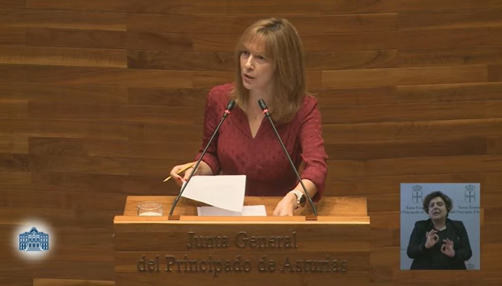 La consejera de Hacienda, Ana Cárcaba.