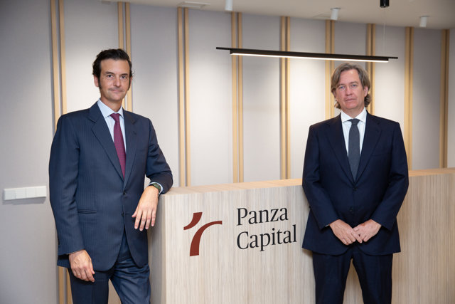 El consejero delegado de Panza Capital, Gustavo Trillo, y el presidente y director de inversiones, Beltrán de la Lastra.