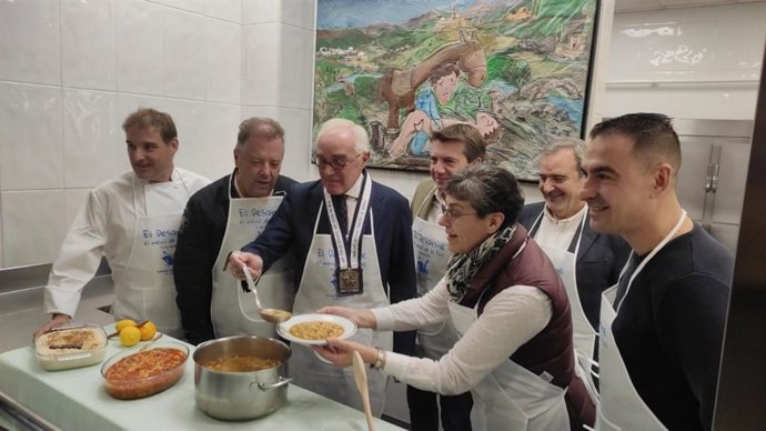 Menú del Desarme en la Cocina Económica de Oviedo
