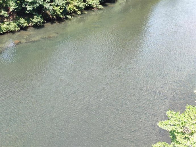 Embalse en Asturias.