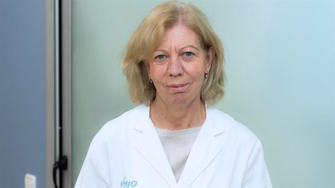 Archivo - La doctora Enriqueta Felip, jefa de sección del Servicio de Oncología Médica del Hospital Universitario Vall dHebron, jefa DelGrupo de Tumores Torácicos y Cáncer de Cabeza y Cuellodel Vall dHebron Instituto de Oncología (VHIO).