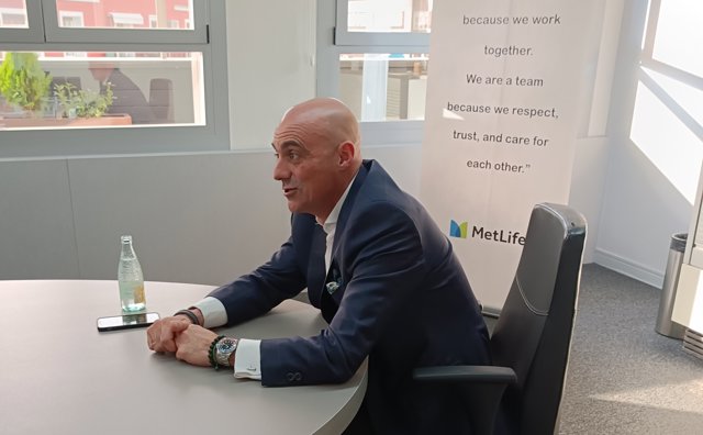 El vicepresidente del sur de Europa y director general para España y Portugal de MetLife, Óscar Herencia