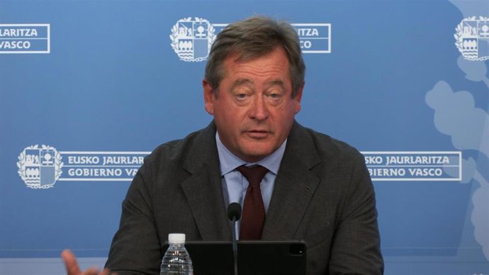 Archivo - El portavoz del Gobierno Vasco, Bingen Zupiria