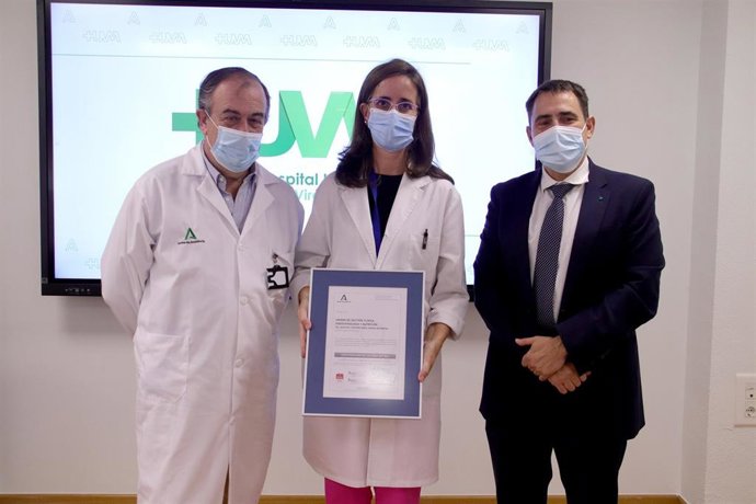 La Unidad De Endocrinología Y Nutrición Del Hospital Universitario Virgen Macarena Recibe La Certificación De Calidad Óptima