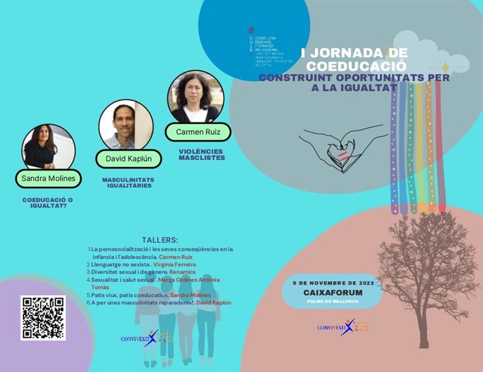 Cartel de la I Jornada de Coeducación.