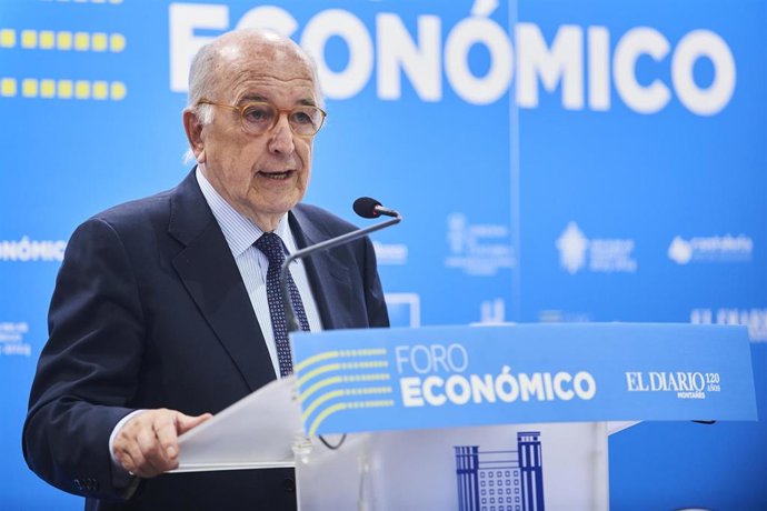 El exministro y exvicepresidente de la Comisión Europea Joaquín Almunia 