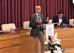 Ignacio Tricio, portavoz de Cs en Logroño, interviene en la segunda jornada del Debate sobre el Estado de la Ciudad 2022