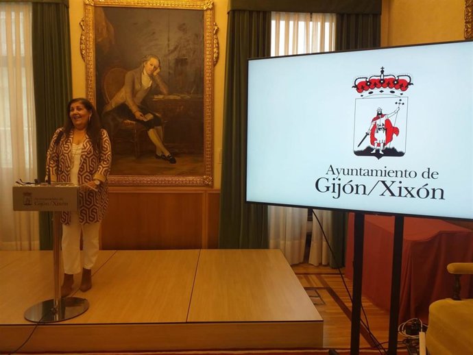 Marina Pineda, concejala de Hacienda en el Ayuntamiento de Gijón