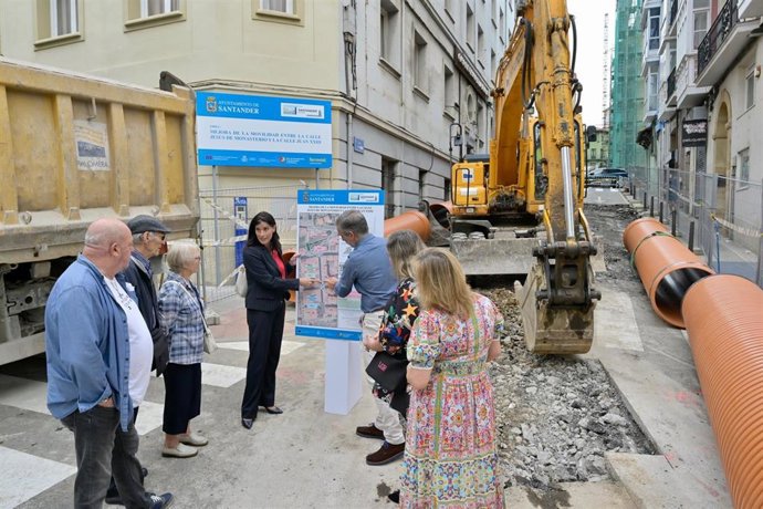 Inicio de las obras de la nueva conexión mecánica entre Jesús de Monasterio y Juan XXIII