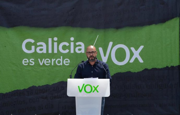 Archivo - Ricardo Morado, cabeza de lista de Vox por A Coruña en  elecciones 