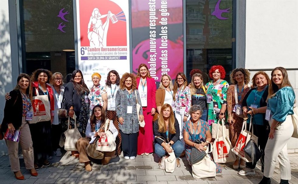 La presidenta de la Diputación de Huelva, María Eugenia Limón, en la cumbre.