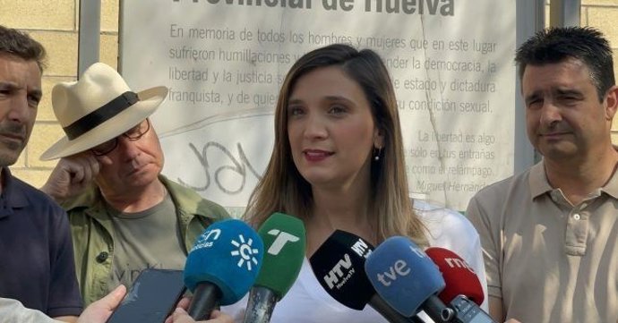 La parlamentaria andaluza por el PSOE de Huelva María Márquez.