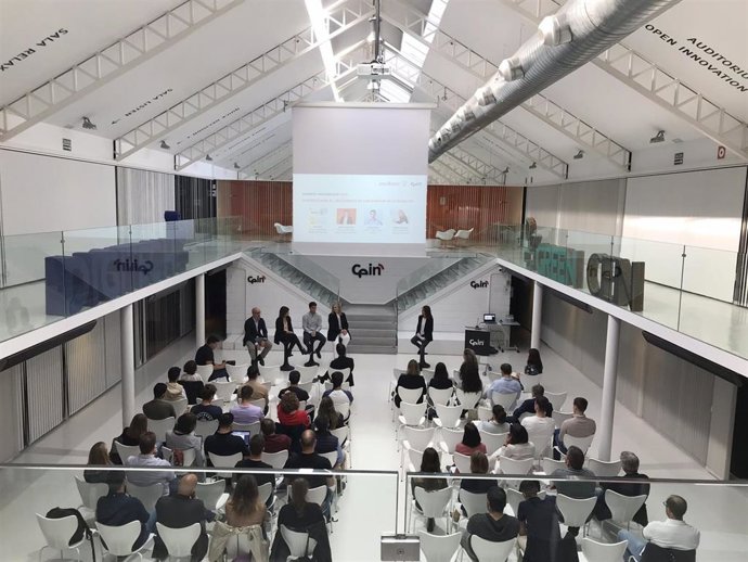 Acto de despedida de las cuatro start-ups celebrado en CEIN.