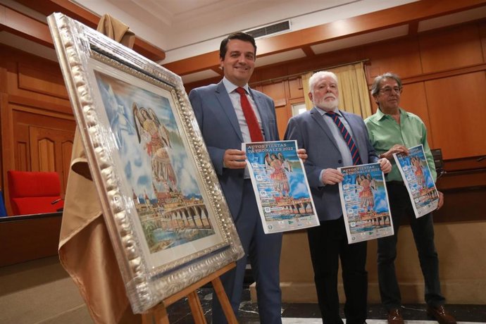 Presentación de los actos por la Festividad de San Rafael, con el pregón del alcalde, José María Bellido.